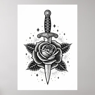 Yttre Thorn: Classic Dagger Ro Poster