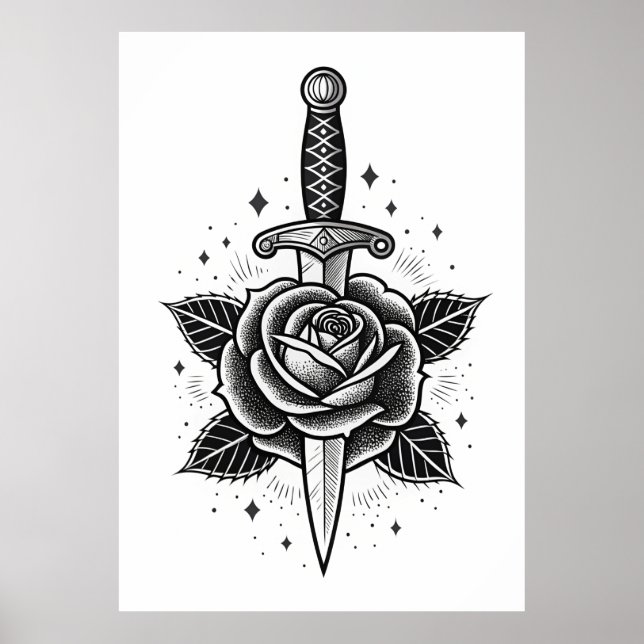 Yttre Thorn: Classic Dagger Ro Poster (Framsidan)