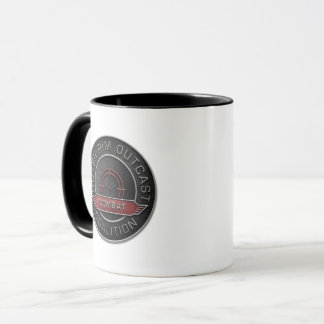 Yttre uppdelning för kantOutcaststrid Mugg