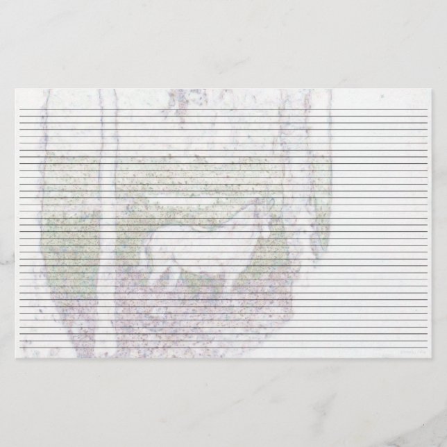 Yttre Vår-länkade stationeriet Brevpapper (Framsida)