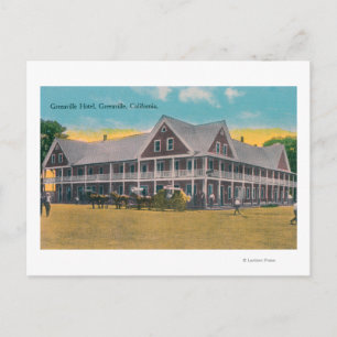 Yttre vy över Greenville Hotel Vykort