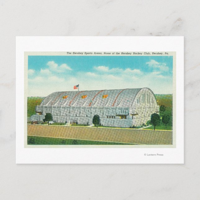 Yttre vy över Hershey Sports Area Vykort (Framsida)