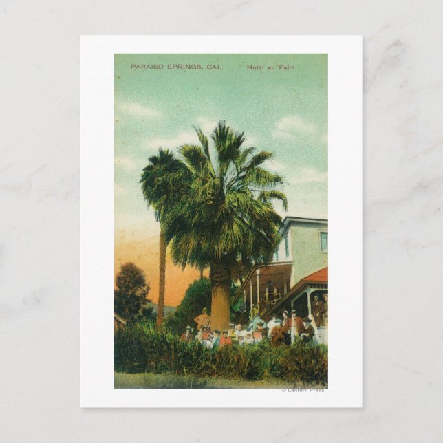 Yttre vy över Hotel au Handflatan Vykort (Framsida)