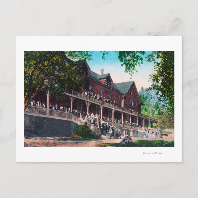 Yttre vy över Hotel El Portal Vykort (Framsida)