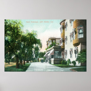 Yttre vy över Hotel Robinson Poster