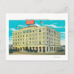 Yttre vy över hotell Carrillo Vykort