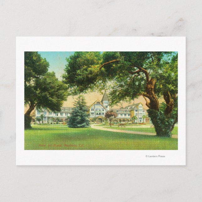 Yttre vy över hotell del Monte Vykort (Framsida)