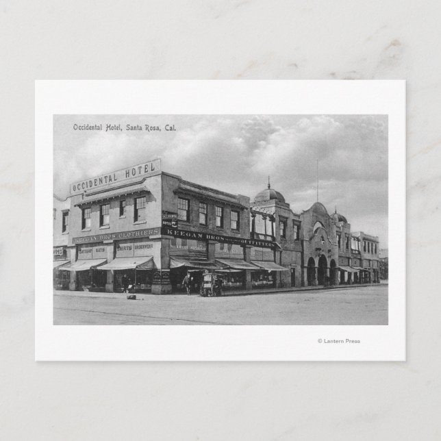 Yttre vy över Ocidental Hotel Vykort (Framsida)