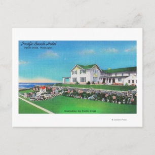 Yttre vy över Pacific Beach Hotel Vykort