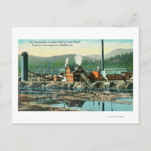Yttre vy över Panhandle Lumber Mill Vykort