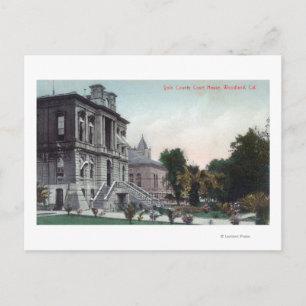 Yttre vy över Polo County Court House Vykort