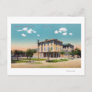 Yttre vy över Spreckels Hotel Vykort