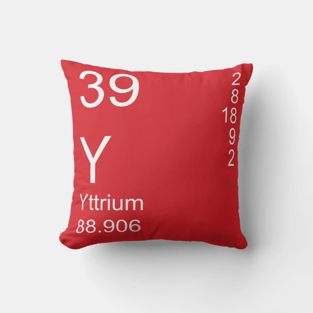 Yttrium Kudde (Framsida)