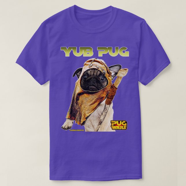 Yub Pug T Shirt (Design framsida)
