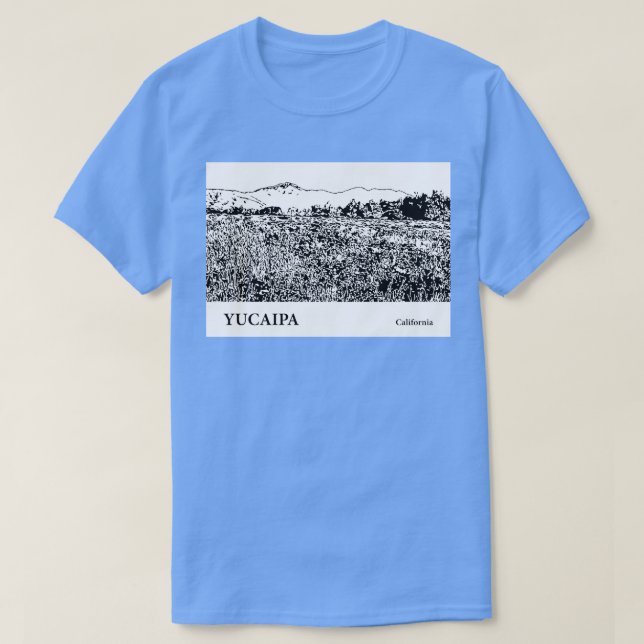 Yucaipa California TShirt 1 T Shirt (Design framsida)