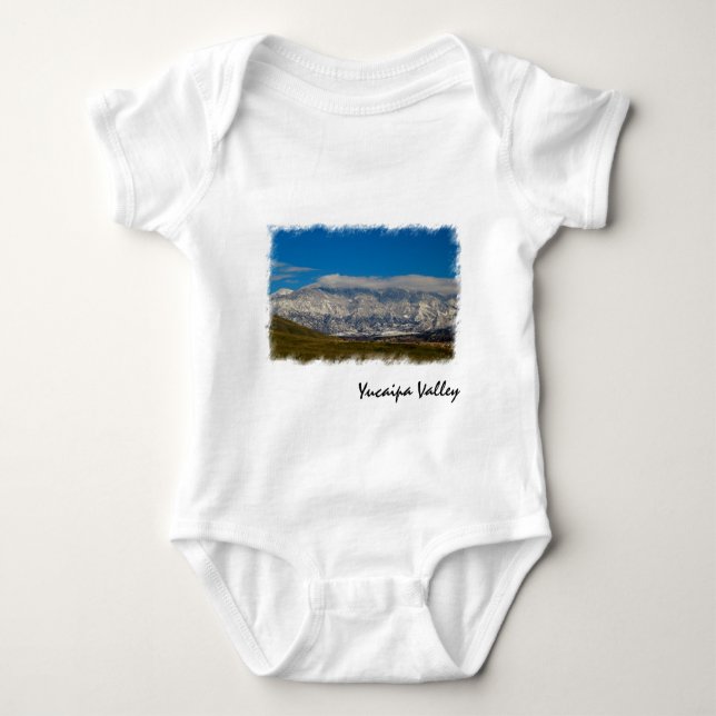 Yucaipa Valley Snö T-shirt (Framsida)