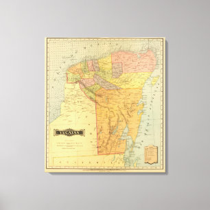 Yucatan Canvastryck