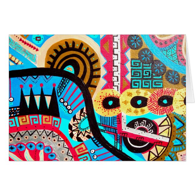 Yucatan Hälsningskort (Framsidan Horizontal)