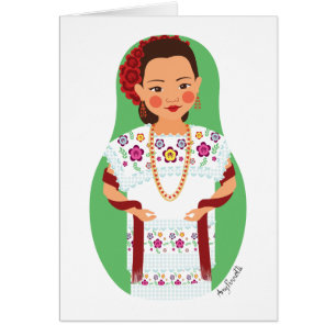 Yucatan Matryoshka-kort OBS Kort