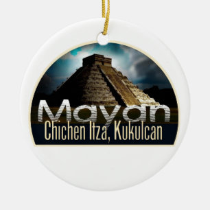 YUCATAN Mexico Julgransprydnad Keramik