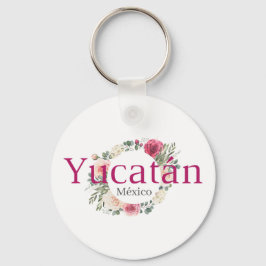 Yucatan Mexico Travel Destination Bridesmaid Nyckelring