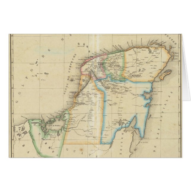 Yucatan, Mexiko Hälsningskort (Framsidan Horizontal)