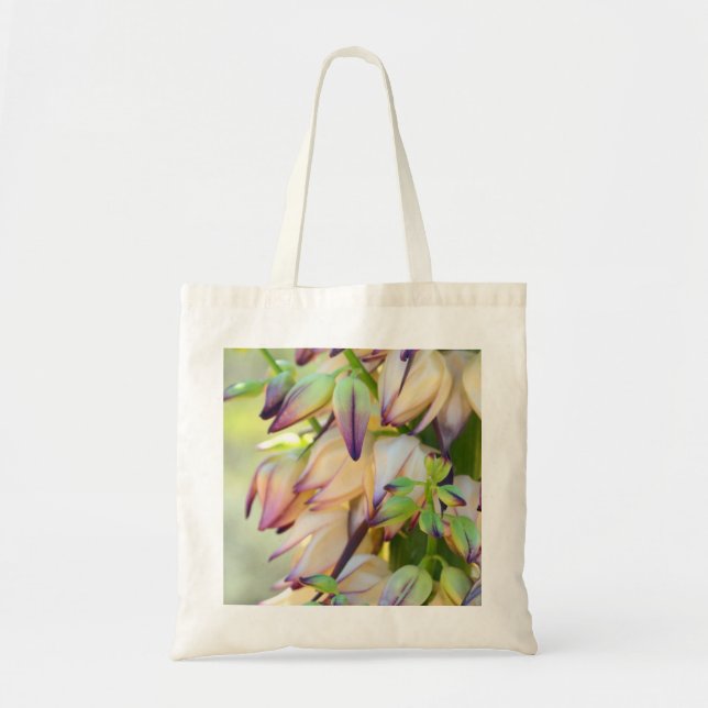 yucca blommor handväska tygkasse (Framsidan)