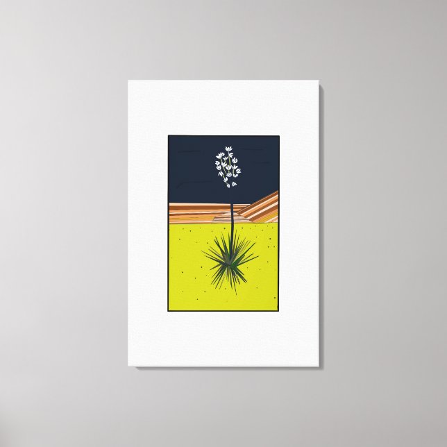 YUCCA CANVASTRYCK (Framsida)