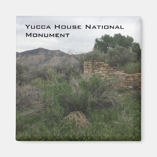 Yucca House National Monument Magnet (Framsidan)