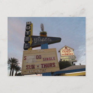 Yucca Motel Las Vegas Postcards Vykort