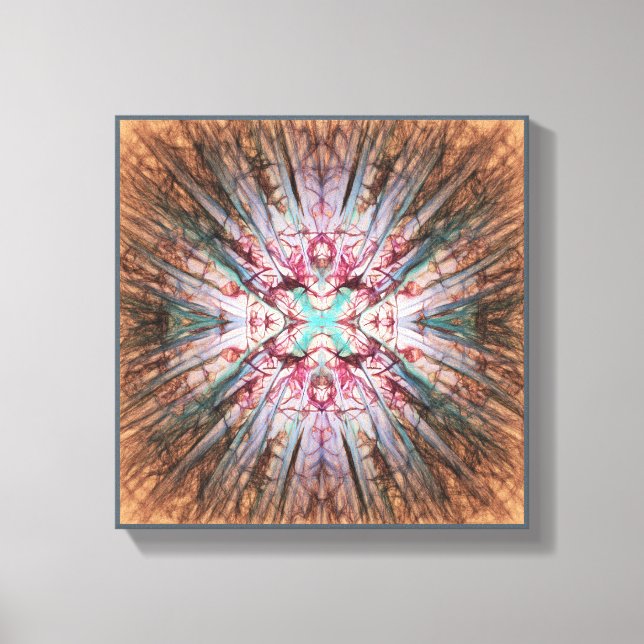 Yucca Warm Glow Canvastryck (Framsida)