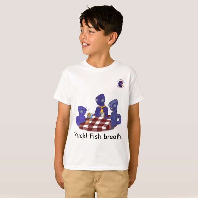 Yuck! Fiskbreath. T-shirt (Hel framsida)