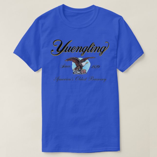 Yuengling Brewing Baseball T T Shirt (Design framsida)