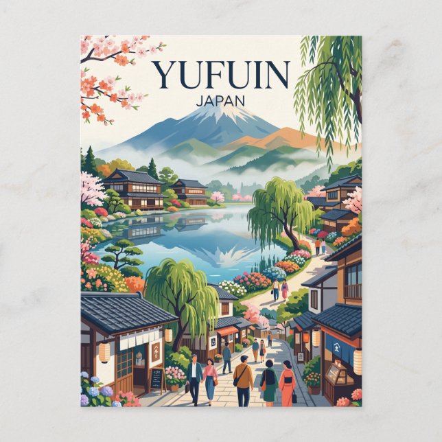 Yufuin Japan Vykort (Framsida)