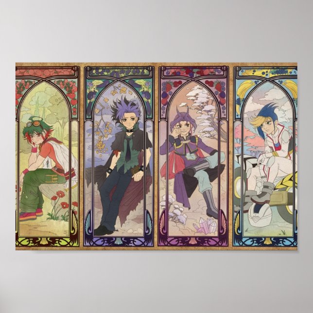 YuGiOh Arc V Poster (Framsidan)