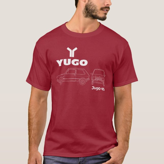 YUGO 45 T SHIRT (Framsida)