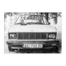 Yugo, gammaljanska bilbagage