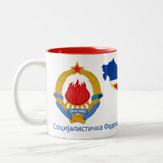 Yugoslavia Mug / Tasse Två-Tonad Mugg
