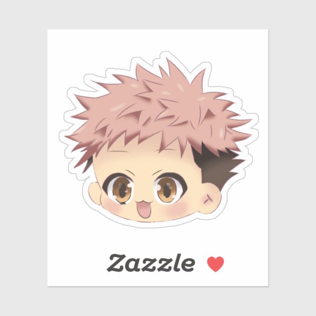 Yuji inspired chibi klistermärken (Ark)