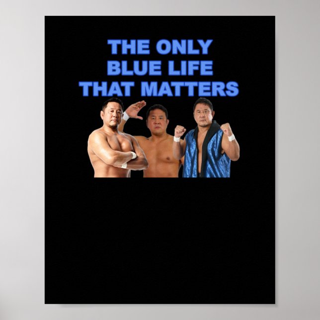 Yuji Nagata Lives Sticker Poster (Framsidan)