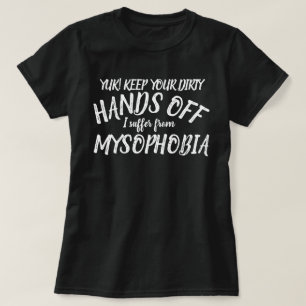 Yuk händer, av som jag lider från t shirt