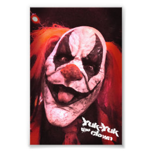 Yuk-Yuk den clown Fototryck