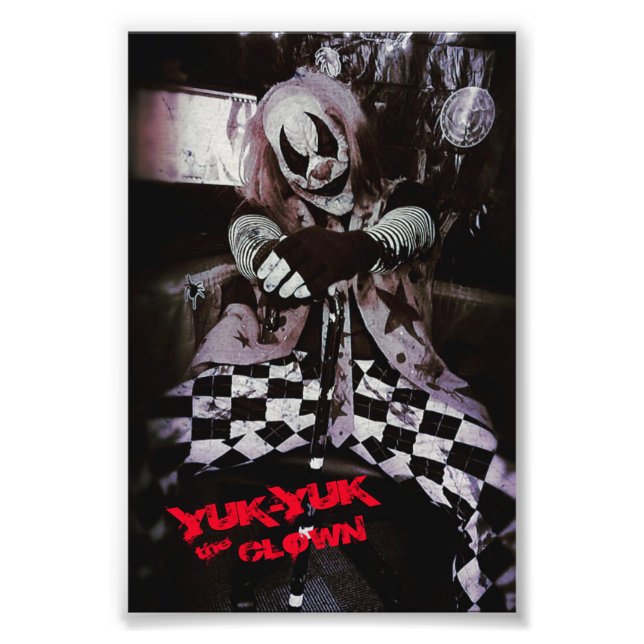 Yuk-Yuk the Clown Fototryck (Framsidan)