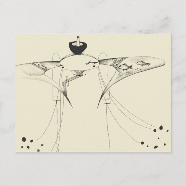 Yuki Astrid Postcard Vykort (Framsida)