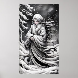 Yuki-Onna: Snöanden Poster
