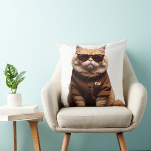 Yuki the Cat: Mysiga Dekorativ kudde