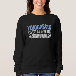 Yukigassen Expert på att kasta snöboll T Shirt