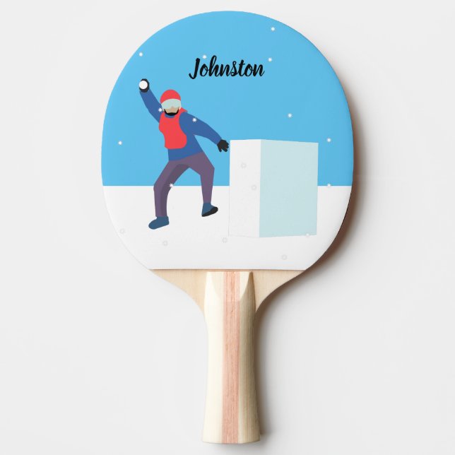 Yukigassen Pingisracket (Framsidan)