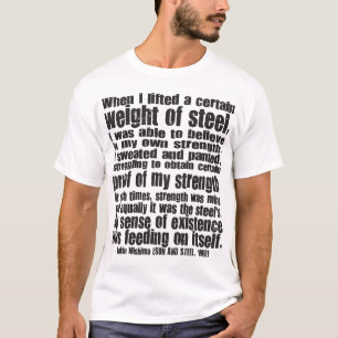 Yukio Mishima citationstecken - Motivational Tee