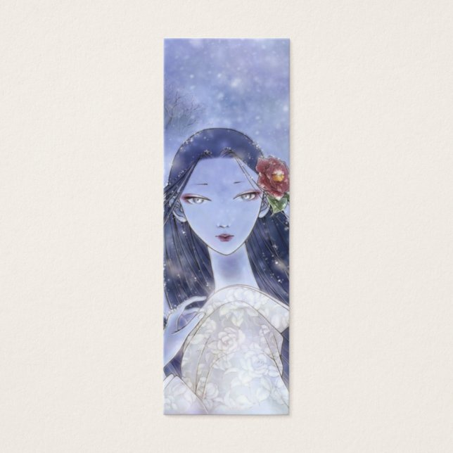 Yukionna Bookmark Litet Visitkort (Framsidan)